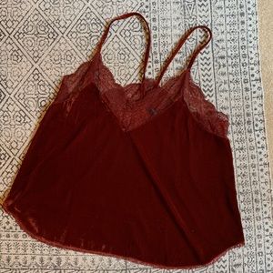 EUC Velvet Tank Top